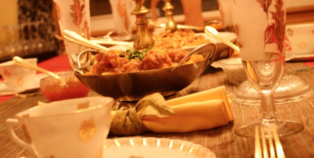 Authentic Indian Dinner